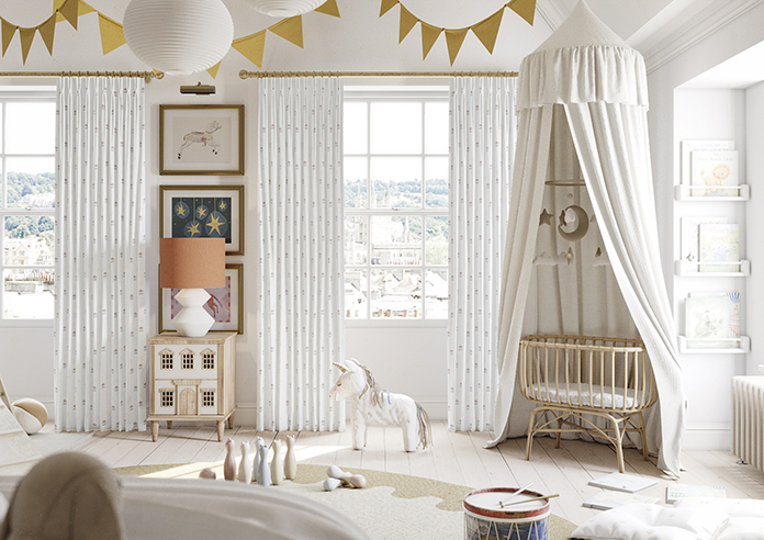 Merrily, Merry Small Fairground - Made to Measure Curtains - Image 3